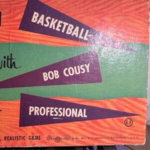 Basketball Board Game by - Green and Purple